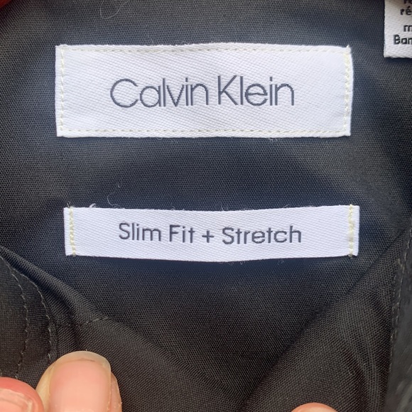 New, Black Calvin Klein Dress Shirt Boys Size 8 - Picture 4 of 9